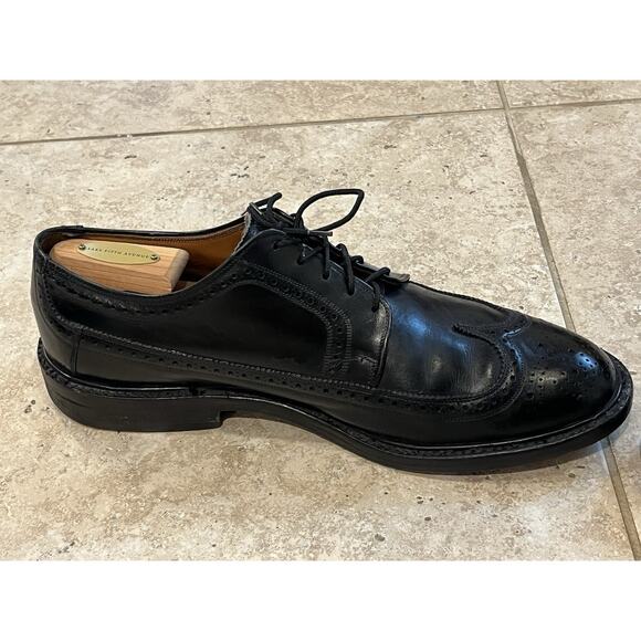Florsheim Royal Imperial Men\'s 10 E Wide Oxford Brogue Dress Shoes VTG WOW USA main image 5